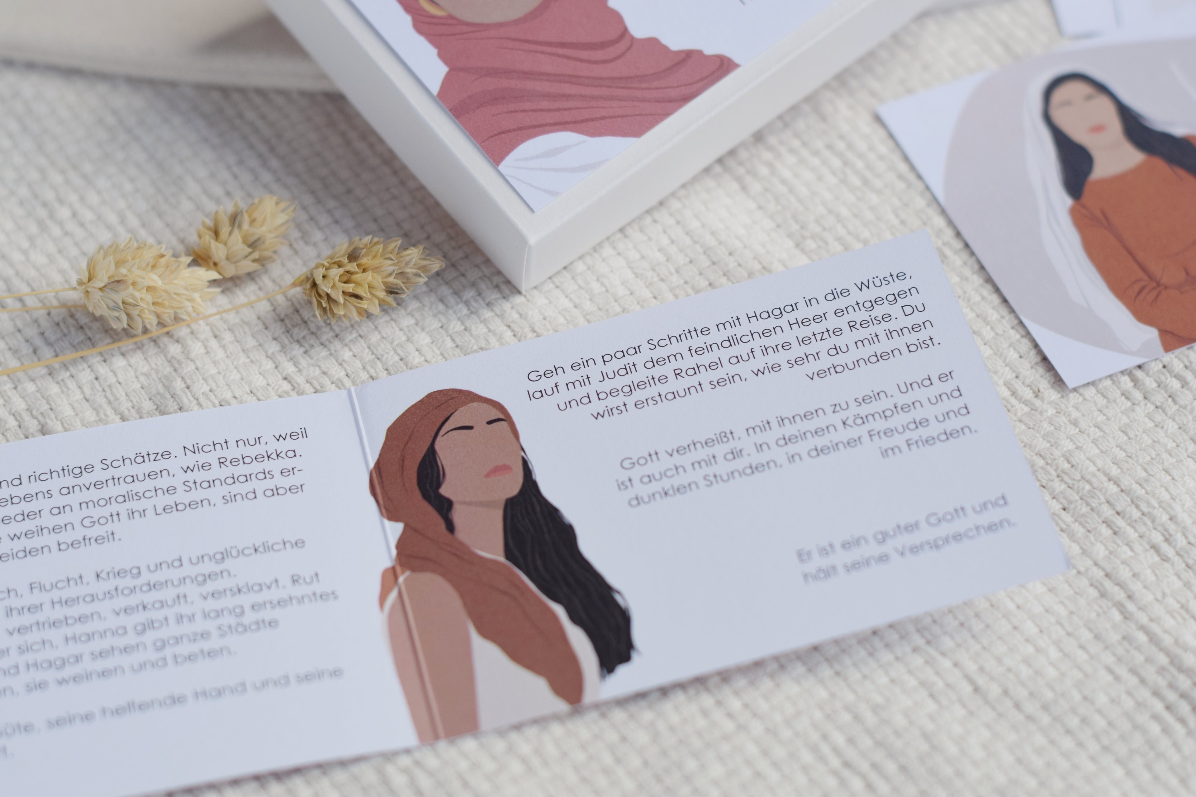 Kartenbox braun | Frauen aus der Bibel