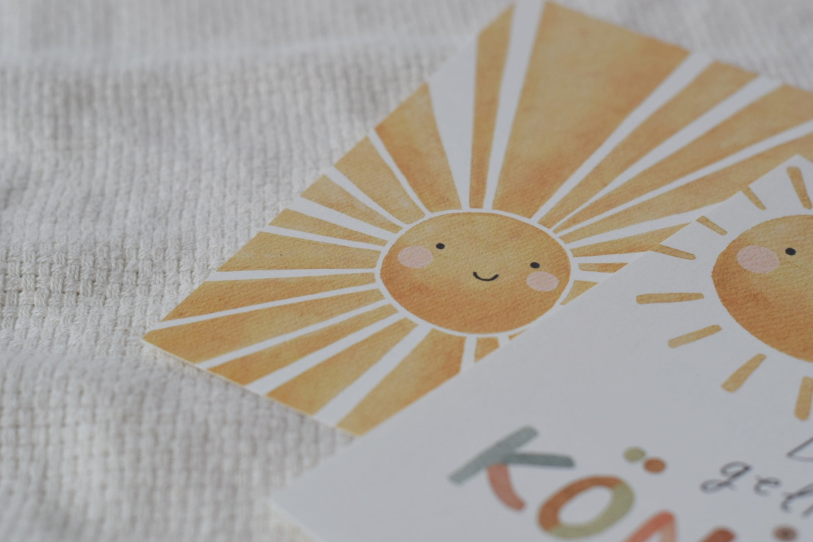 Kartenset | Königskind Sonne