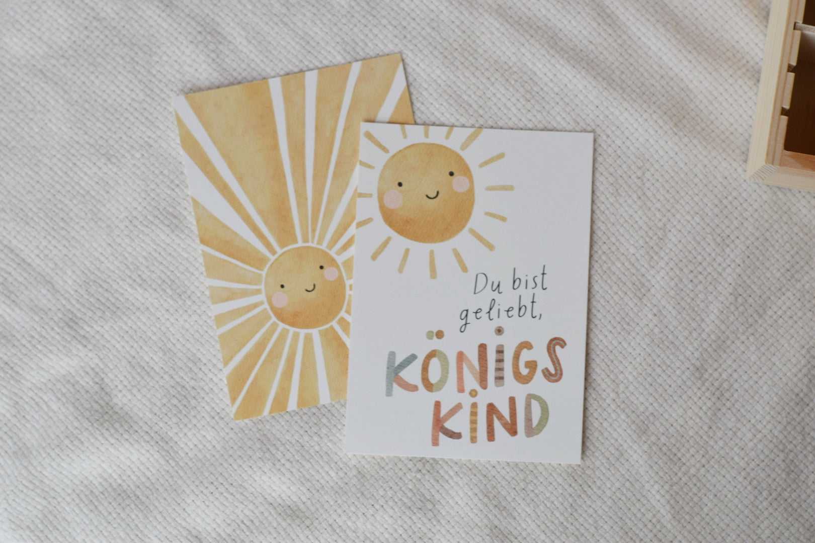 Kartenset | Königskind Sonne