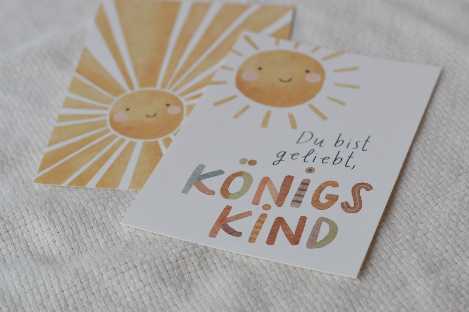 Kartenset | Königskind Sonne