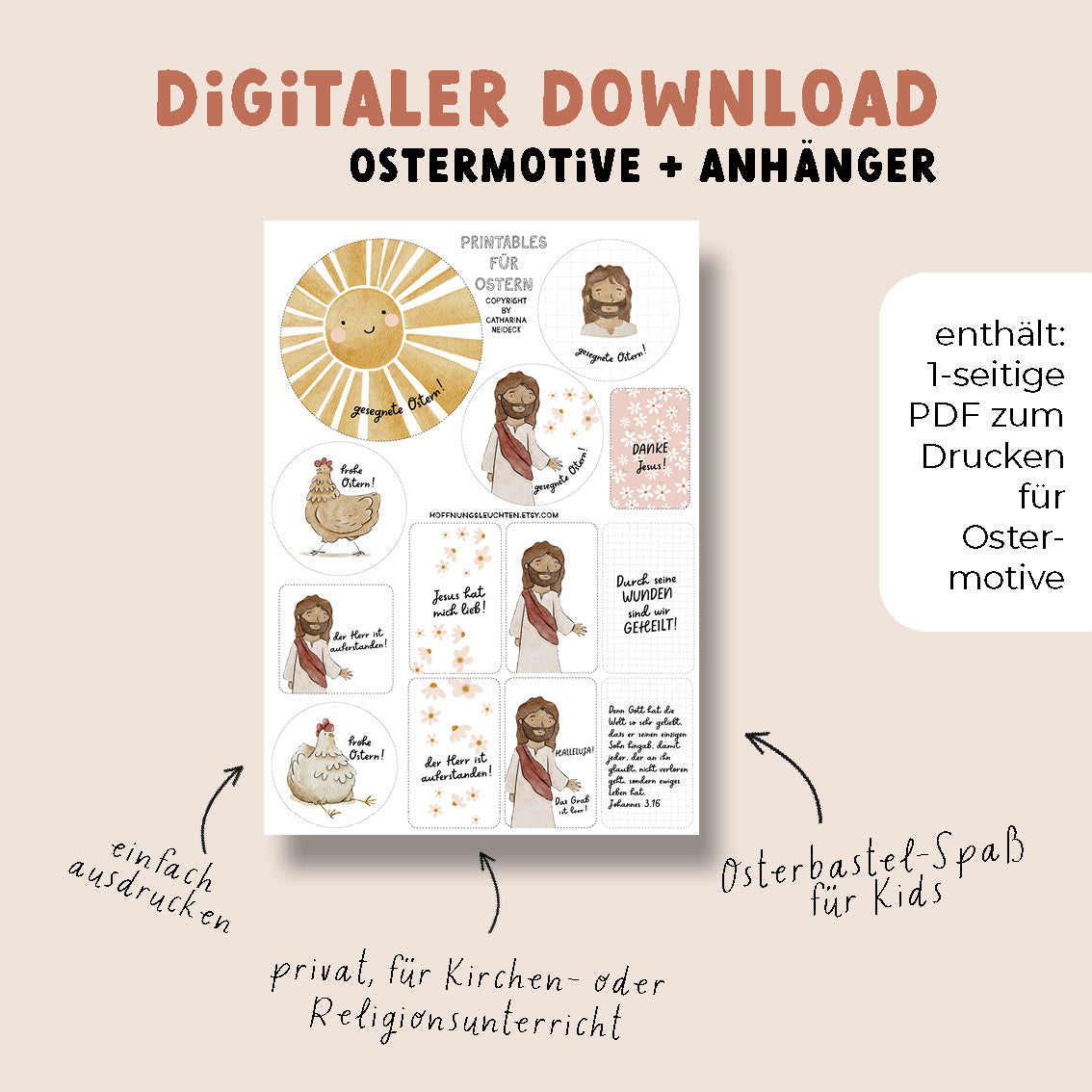 Ostermotive + Anhänger